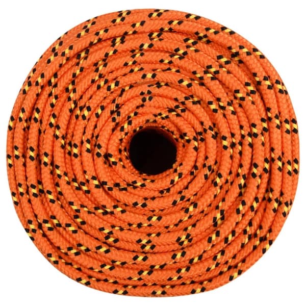 The Living Store tovværk til båd 6 mm 50 m polypropylen orange -  Reb