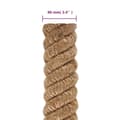Miniatyrbillede 7 af 7: The Living Store jutereb 5 m langt 60 mm tykt -  Reb
