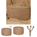 Miniatyrbillede 1 af 7: The Living Store jutereb 50 m langt 24 mm tykt -  Reb