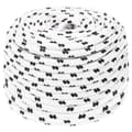 Miniatyrbild 2 av 7: The Living Store Båtlina flätad vit 10 mm x 25 m polyester -  Rep