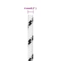 Miniatyrbild 6 av 7: The Living Store Båtlina flätad vit 4 mm x 50 m polyester -  Rep