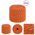 Miniatyrbillede 1 af 7: The Living Store tovværk til båd 10 mm 25 m polypropylen orange -  Reb