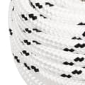 Miniatyrbild 4 av 7: The Living Store Båtlina flätad vit 16 mm x 25 m polyester -  Rep