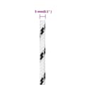Miniatyrbillede 6 af 7: Reb - Living flettet tovværk 3 mm x 50 m polyester hvid