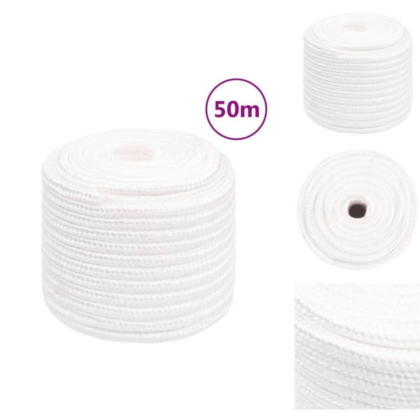Rep - Living Båtlina helvit 16 mm 50 m polypropylen
