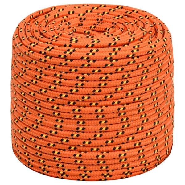 Reb - Living tovværk til båd 6 mm 25 m polypropylen orange