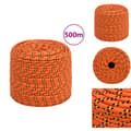 Miniatyrbillede 1 af 7: Reb - Living tovværk til båd 10 mm 500 m polypropylen orange