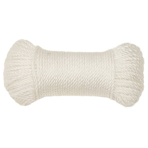 Reb - Living arbejdsreb 8 mm 50 m polypropylen hvid