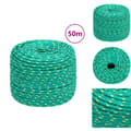 Pikkukuva 1 / 7: Köydet - Living Veneköysi vihreä 6 mm 50 m polypropeeni