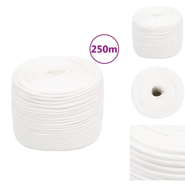 Rep - Living Båtlina helvit 10 mm 250 m polypropylen