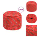 Pikkukuva 1 / 7: Köydet - Living Veneköysi punainen 16 mm 100 m polypropeeni