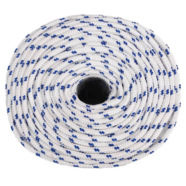 Tovværk til båd 10 mm 100 m polypropylen hvid - Bådreb - Bådtov - Home & Living