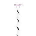Miniatyrbillede 6 af 7: Flettet tovværk 10 mm x 25 m polyester hvid - Bådreb - Bådtov - Home & Living