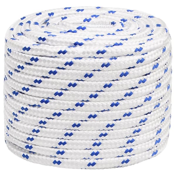 Båtlina vit 16 mm 100 m polypropylen - Rep - Båtrep - Home & Living