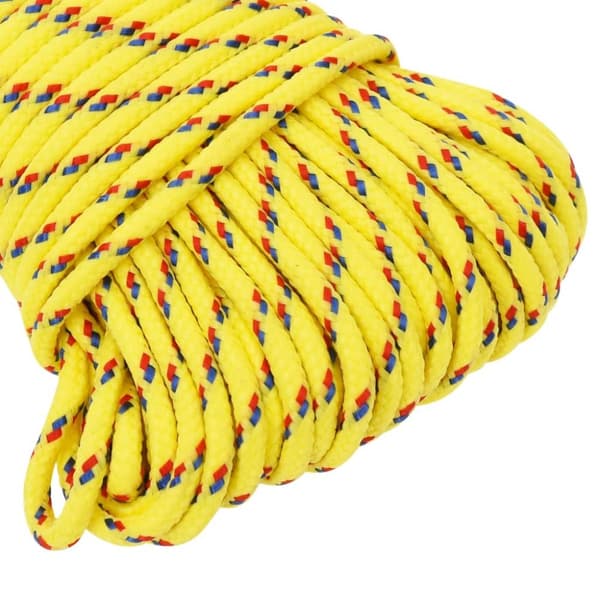 Veneköysi keltainen 3 mm 50 m polypropeeni - Veneköysi - Veneköydet - Home & Living