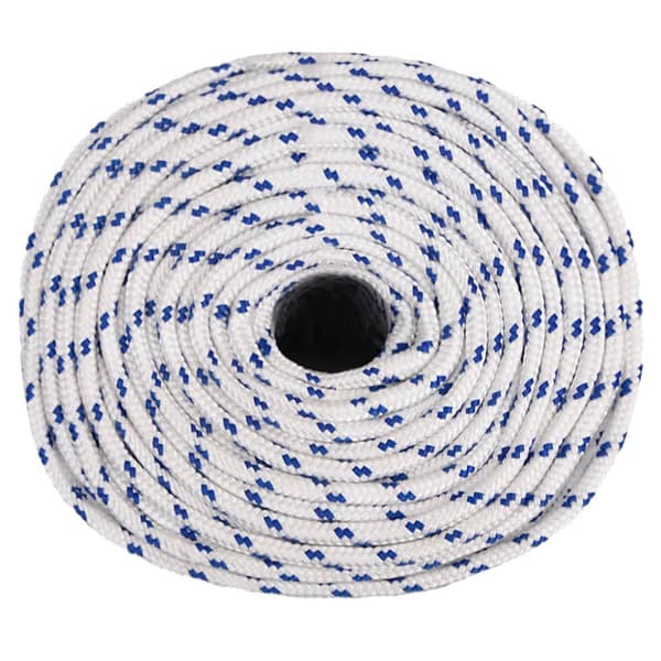 Båtlina vit 6 mm 25 m polypropylen - Rep - Båtrep - Home & Living