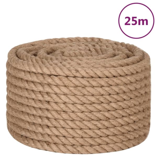Jutereb 25 m langt 20 mm tykt - Jutereb - Jutesnor - Home & Living