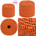 Miniatyrbillede 1 af 7: Tovværk til båd 10 mm 100 m polypropylen orange - Bådreb - Bådtov - Home & Living