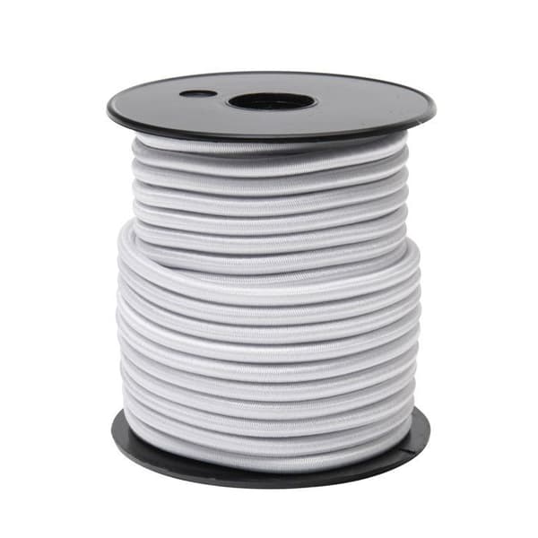 WERKA PRO vit elastisk spännare Ø 6mm x 20m