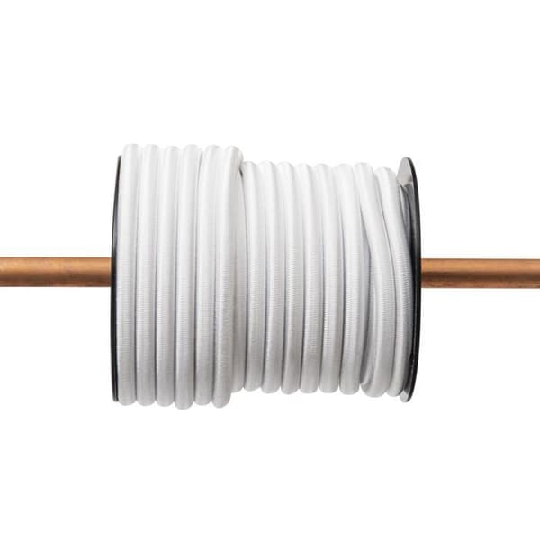 Vit elastisk spännare WERKA PRO Ø 10mm x 20m