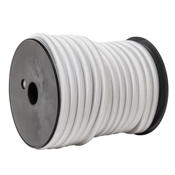 Vit elastisk spännare WERKA PRO Ø 10mm x 20m