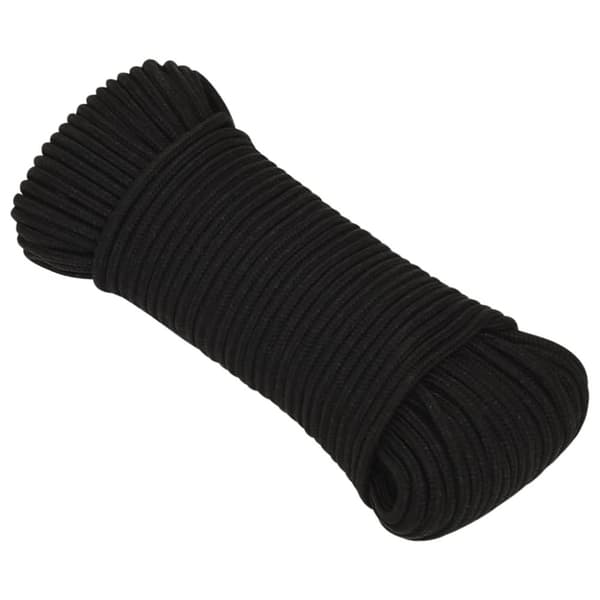 Rep svart 3 mm 250 m polyester