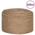 Miniatyrbild 2 av 2: Rep 100% Jute 12 mm 100 m