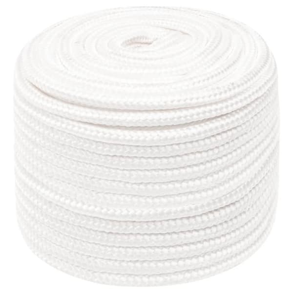 Båtlina helvit 14 mm 50 m polypropylen