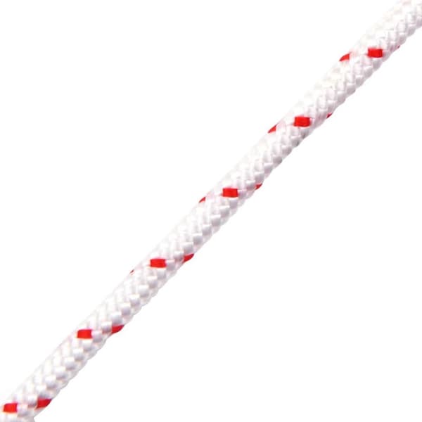 vidaXL Pull Starter Naru Valkoinen ja Punainen Ø3 mm 10 m Nylon