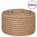 Miniatyrbild 2 av 2: Rep 100% Jute 20 mm 100 m