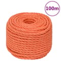Miniatyrbild 1 av 2: Rep orange 24 mm 100 m polypropylen