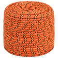 Miniatyrbild 2 av 2: Båtlina orange 8 mm 100 m polypropylen