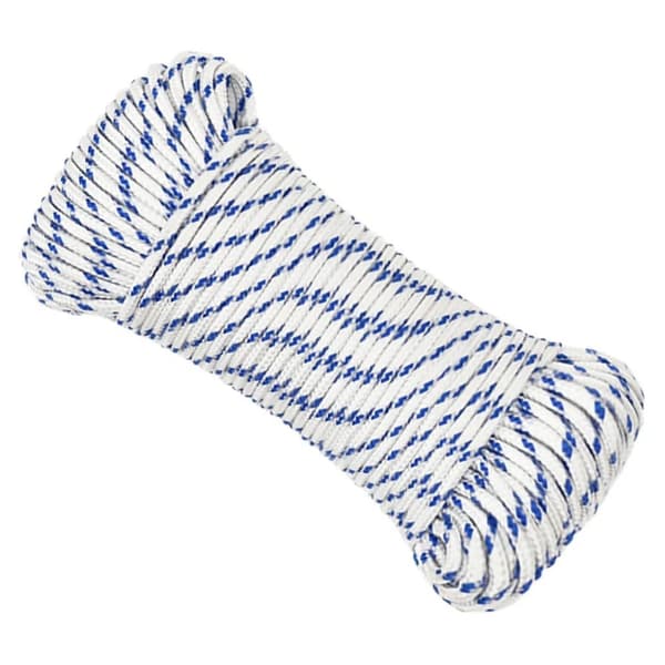 Båtlina vit 4 mm 250 m polypropylen