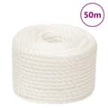 Miniatyrbild 1 av 2: Rep Vit 12 mm 50 m polypropylen
