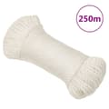 Miniatyrbild 1 av 2: Rep vit 6 mm 250 m polypropylen