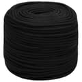 Miniatyrbild 2 av 2: Rep svart 8 mm 50 m polyester