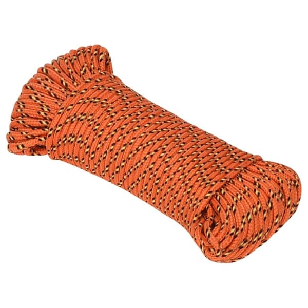 Båtlina orange 5 mm 500 m polypropylen