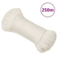 Miniatyrbild 1 av 2: Rep vit 8 mm 250 m polypropylen