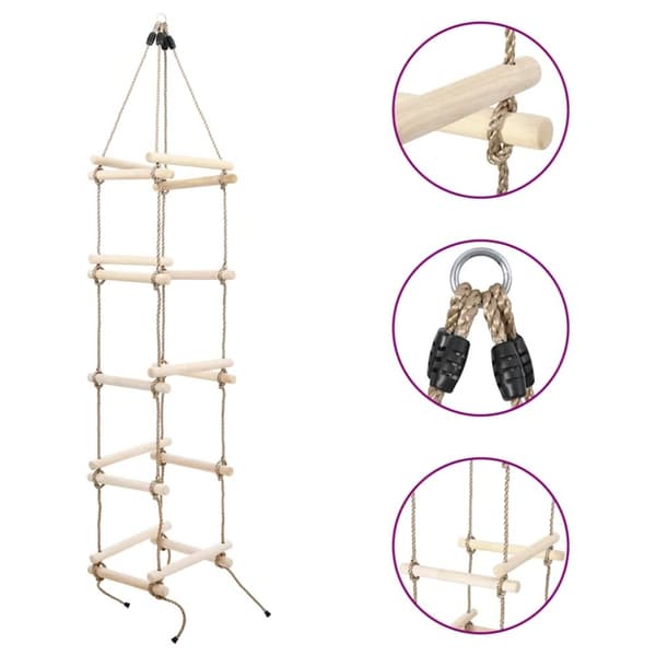vidaXL Taustige barn 200 cm tre