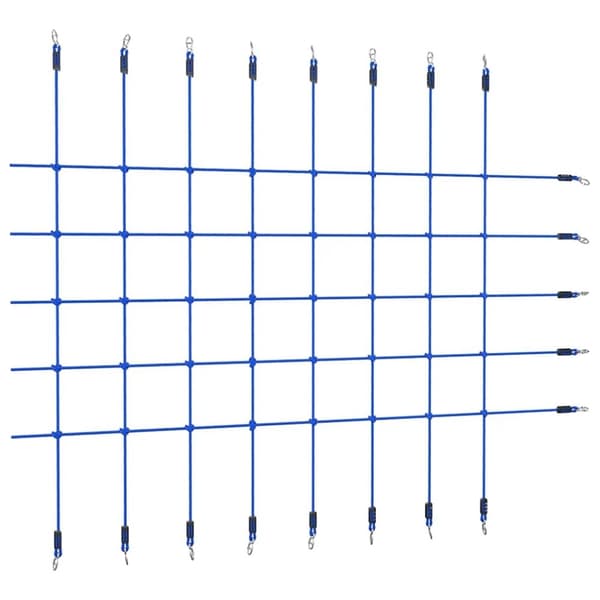 vidaXL Kiipeilyverkko 200x150 cm sininen