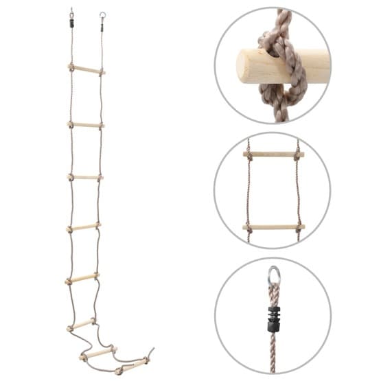 Repstege För Barn 290 Cm Trä