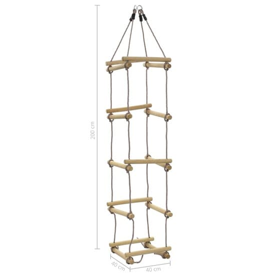 Repstege För Barn 200 Cm Trä