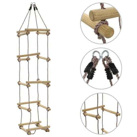 Repstege För Barn 200 Cm Trä