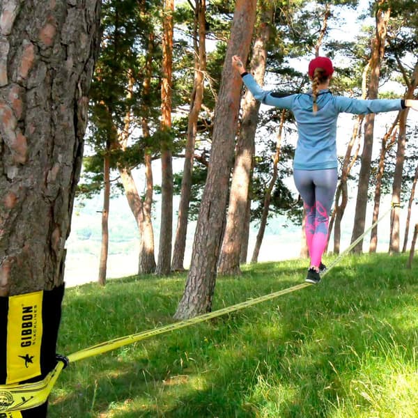 Gibbon Slacklines Classic Line X13 Keltainen 15 m