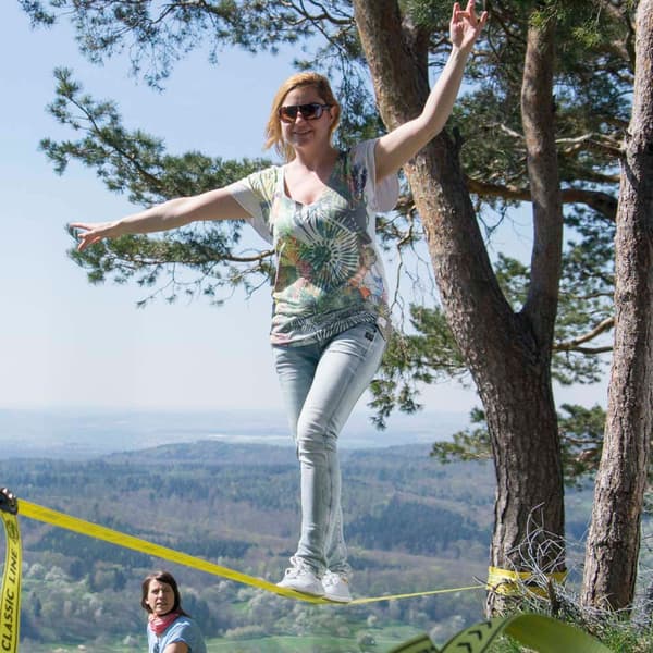 Gibbon Slacklines Classic Line X13 Keltainen 15 m