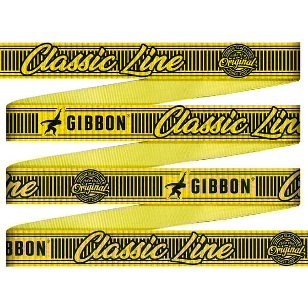 Gibbon Slacklines Classic Line X13 Xl Gul 25 m