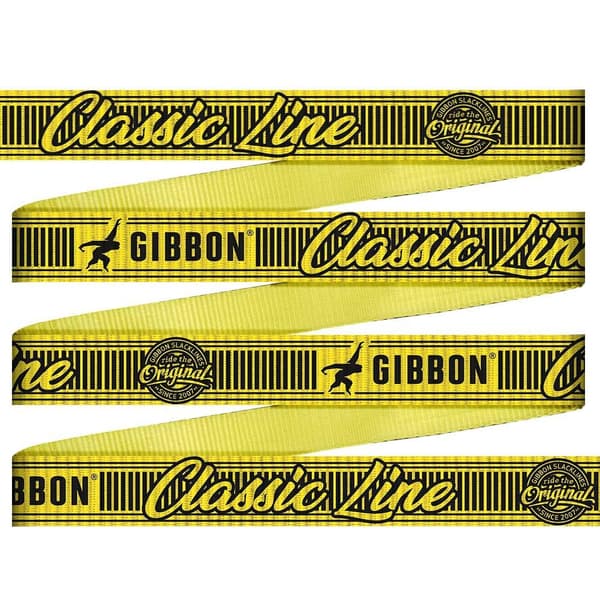 Gibbon Slacklines Classic Line Treewear Gul