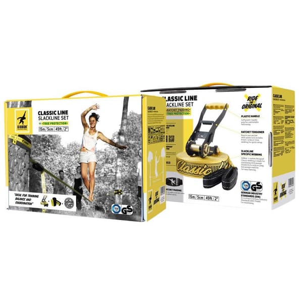 Gibbon Slacklines Classic Line Treewear Gul