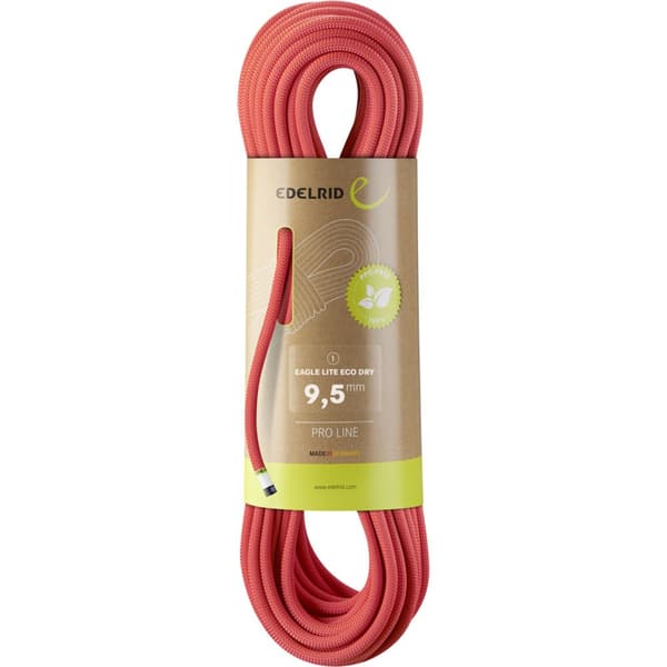 Edelrid Köysi Eagle Lite Eco Dry 9.5 Mm Pinkki 70 m