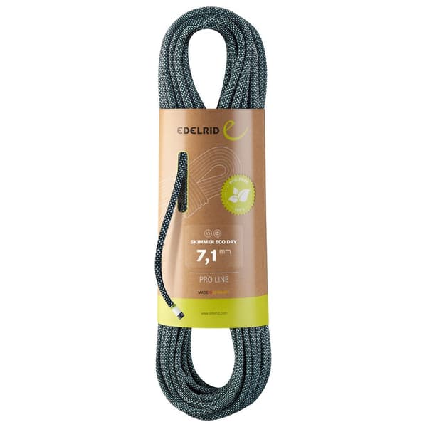 Edelrid Reb Skimmer Eco Dry 7.1 Mm Grøn 30 m